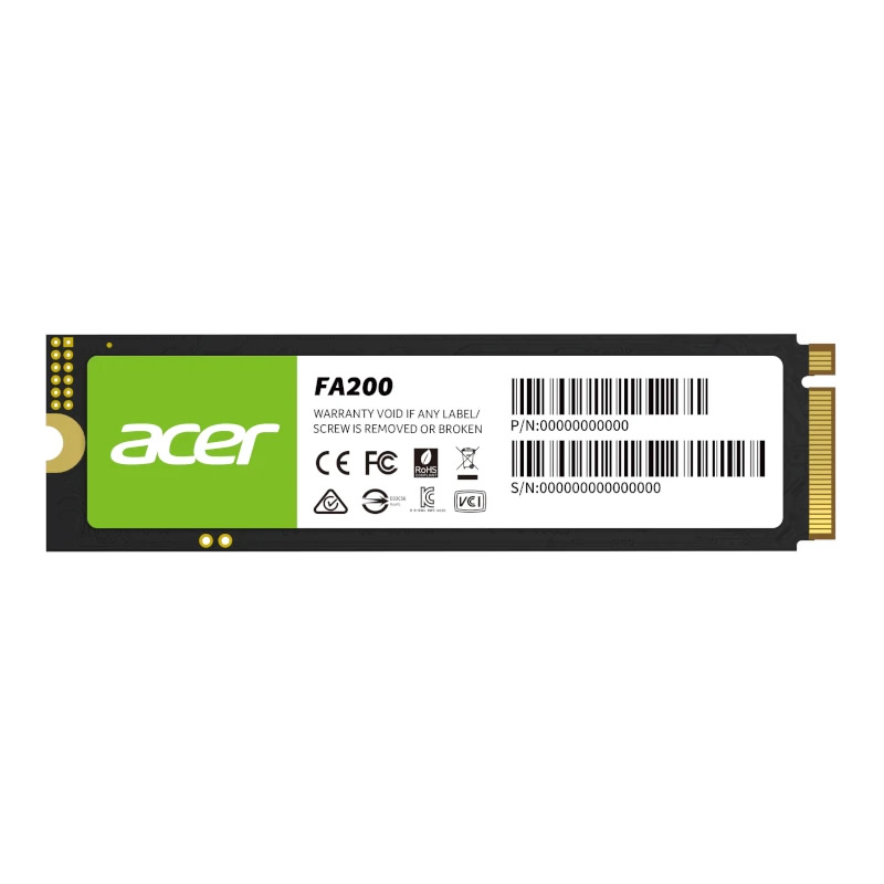 Acer Ssd Fa200 1tb Pcie Gen 4 X4